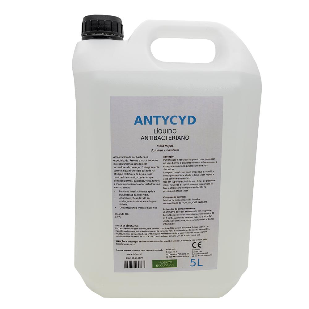Desinfectante de Mãos/Superfícies Anti - Bactérias Especial COVID - 19 (5L)
