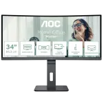 Monitor Curvo 34 UltraWide Quad HD LED (Preto) - AOC