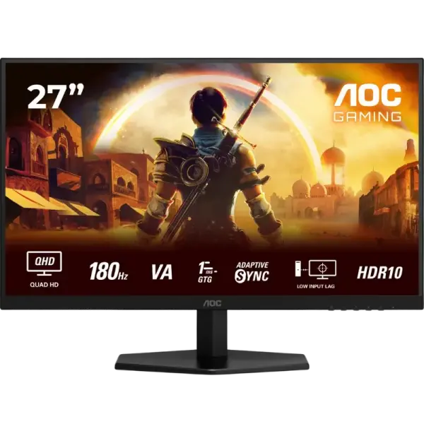 Monitor Q27G42XNE VA W - LED 27 QHD 16:9 180Hz VESA Adaptive Sync - AOC