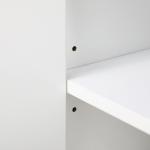 Móvel Aparador com 3 Portas Prateleiras Ajustáveis ​​e Suporte com Fecho Suave para Televisores 120x35x85 cm Branco