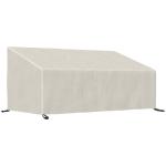 Capa Protetora para Móveis de Jardim 218x111x63 - 101 cm Cobertura de Móveis de Tecido Oxford 600D Impermeável para Sofás Bancos