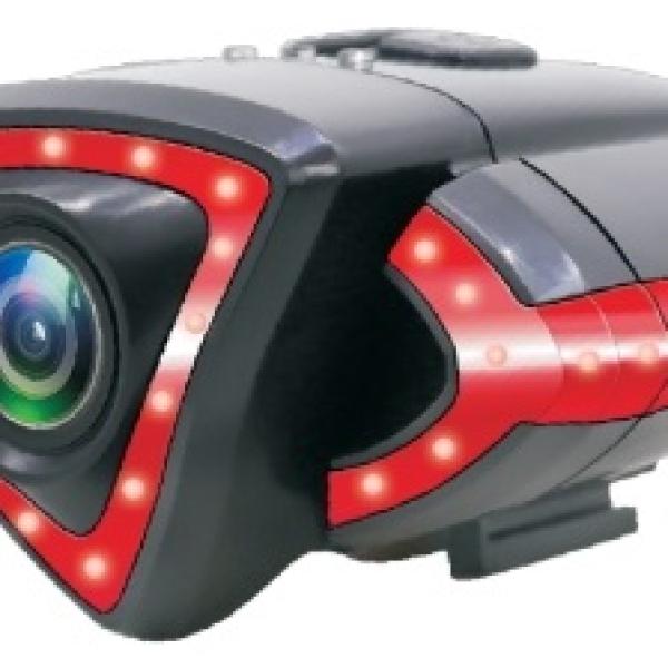Câmara Acção Wi - Fi Full HD 1080p + Luz Presença p/ Traseira Bicicleta (RIDECAM HD) - ISNATCH