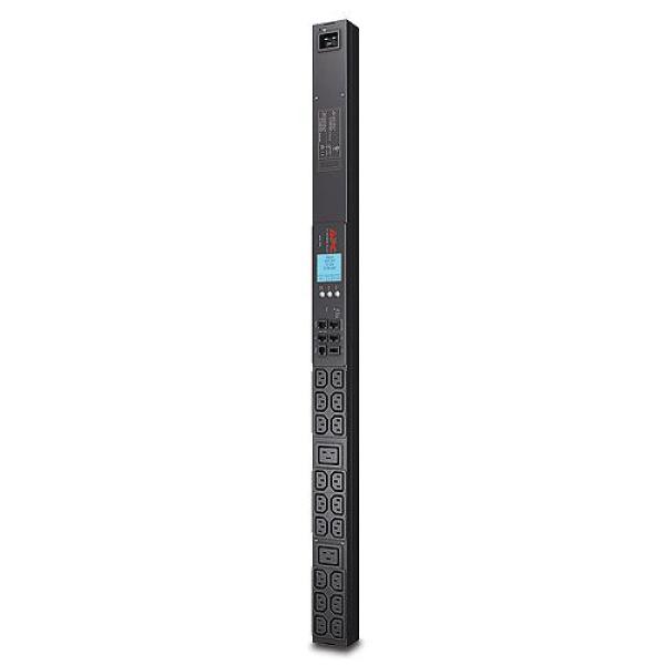 APC Rack PDU 2G, Metered, ZeroU, 16A, 230V, (18) C13 & (2) C19, IEC309 Cord - AP8858EU3