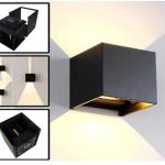Projector Muro LED Direccionável 6W Branco Q. 3000K 650Lm IP65 (Preto) - Exterior