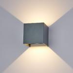 Projector Muro LED Direccionável 6W CCT 3000~6000K 960Lm (IP65) - Cinza
