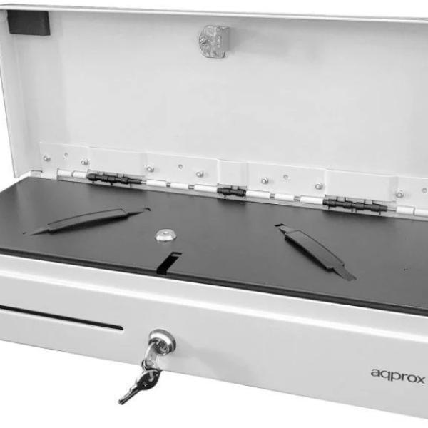 Gaveta de Dinheiro Manual e Automática 460x170x100mm (Branco) - APPROX