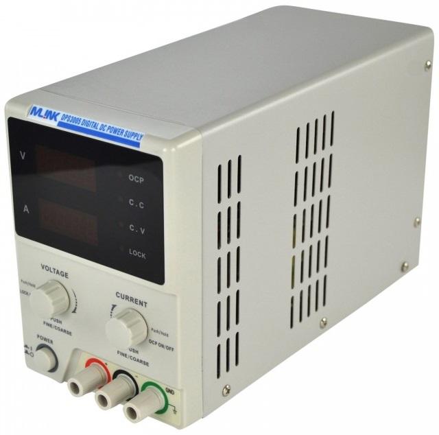 Fonte Alimentação Regulável 0~30V 0~5A c/ Display Duplo