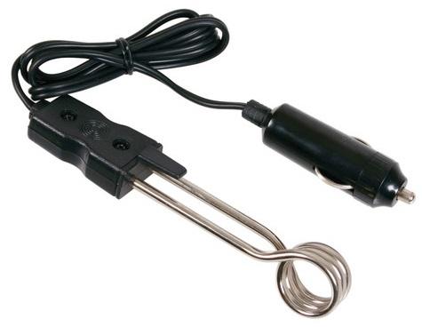 Aquecedor de Imersão Auto 24V 200W c/ Ficha de Isqueiro - ALL Ride