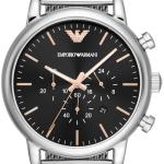 Relógio Analógico AR11429 46MM (Prateado) - ARMANI