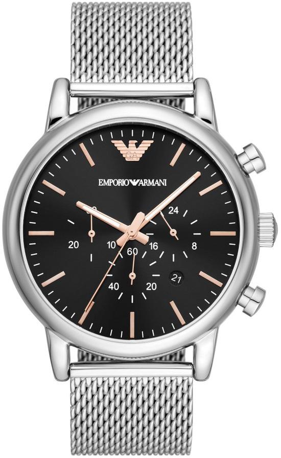 Relógio Analógico AR11429 46MM (Prateado) - ARMANI