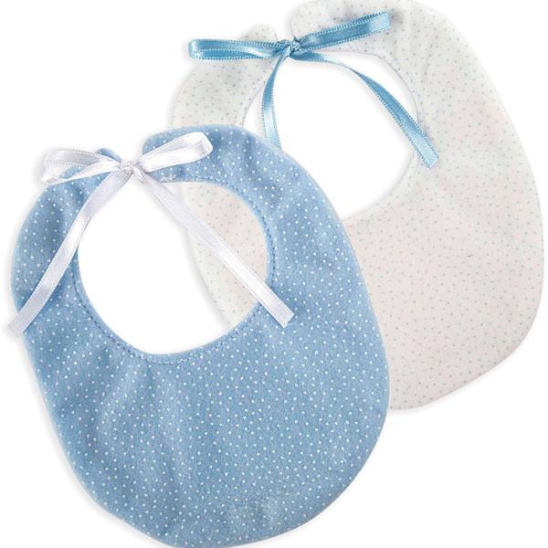 Set 2 Babetes Azul e Branco - ARIAS