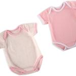 Set 2 Bodies Rosa e Branco - ARIAS