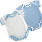 Set 2 Bodies Azul e Branco - ARIAS