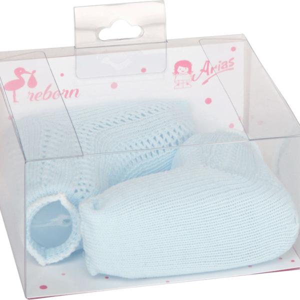 Set Meias Azuis Bonecos 40 - 45 cm - ARIAS