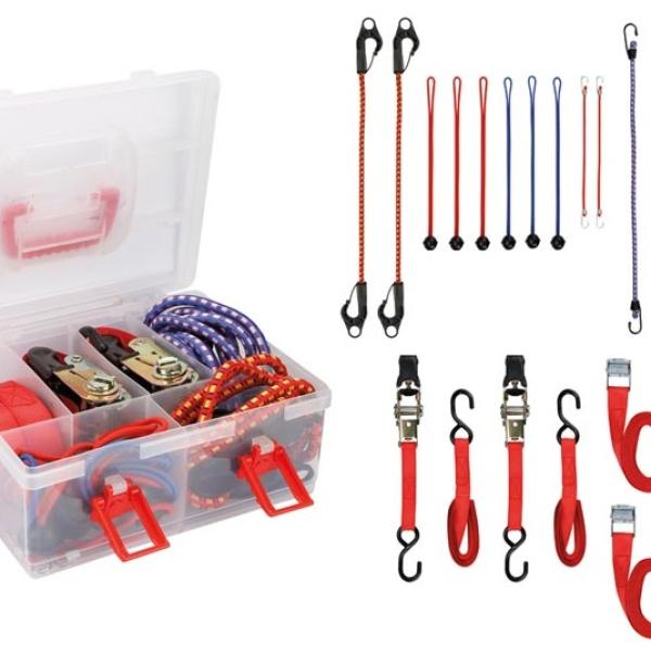 Conjunto de Cintas e Cordas Elásticas (18 pcs) - PEREL