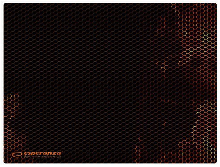Tapete de Rato Flame (Preto / Vermelho) - ESPERANZA EGP103R
