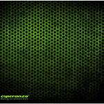 Tapete de Rato GRUNGE EGP101G (Preto / Verde) - ESPERANZA