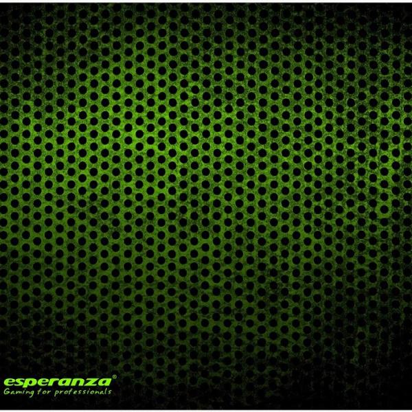 Tapete de Rato GRUNGE EGP101G (Preto / Verde) - ESPERANZA