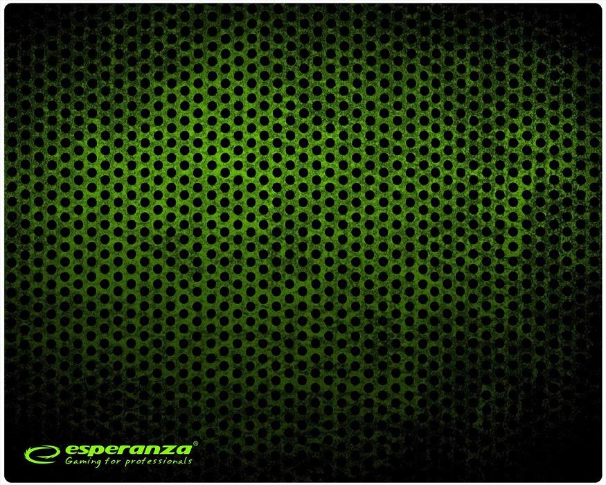 Tapete de Rato GRUNGE EGP101G (Preto / Verde) - ESPERANZA