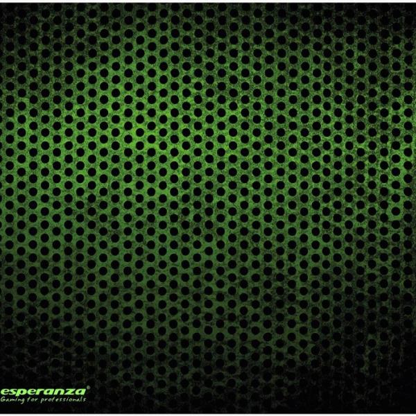 Tapete de Rato GRUNGE EGP102G (Preto/Verde) - ESPERANZA