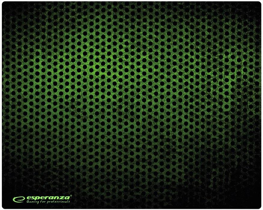 Tapete de Rato GRUNGE EGP102G (Preto/Verde) - ESPERANZA