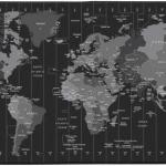 Tapete de Rato Time Zone NPO - 1119 (Preto) - NATEC