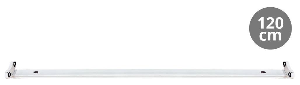 Armadura Dupla p/ 2 Lampadas Tubular LED T8 (1,20 mts) - GSC