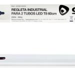 Armadura Dupla p/ 2 Lampadas Tubular LED T8 (60cm) - GSC