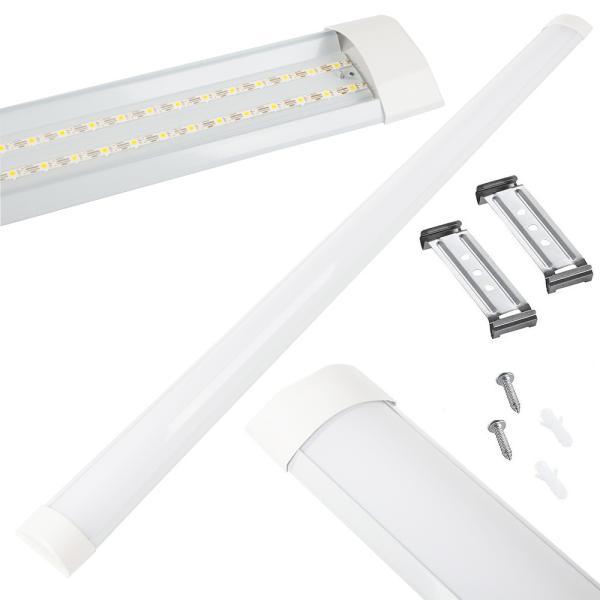 Armadura LED 28W 220V Branco F. 6000K (1,20 mts)
