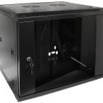 Armário Bastidor p/ Pendurar 19 9U (450mm) com Porta Vidro