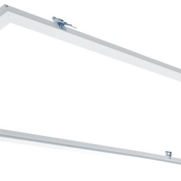 Aro Encastrar Branco p/ Fixação Painel LED (60x120cm)
