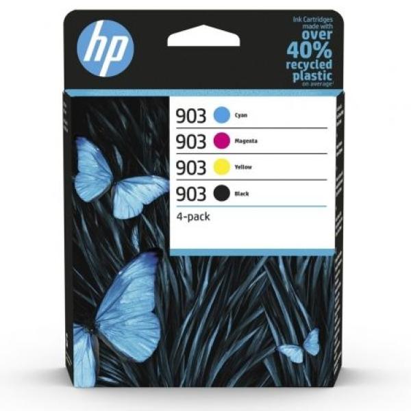 Tinteiro Original HP nº903 Multipack Preto Magenta Azul Amarelo — Recondicionado
