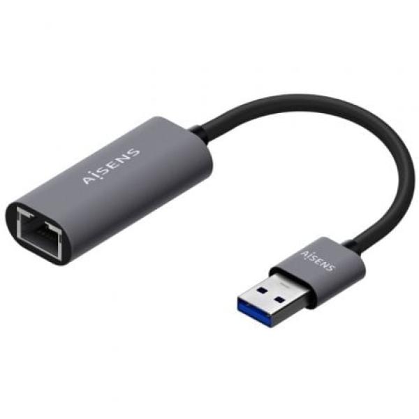 Placa de Rede Externa (RJ45) USB3.0 Gigabit (15cm) - AISENS
