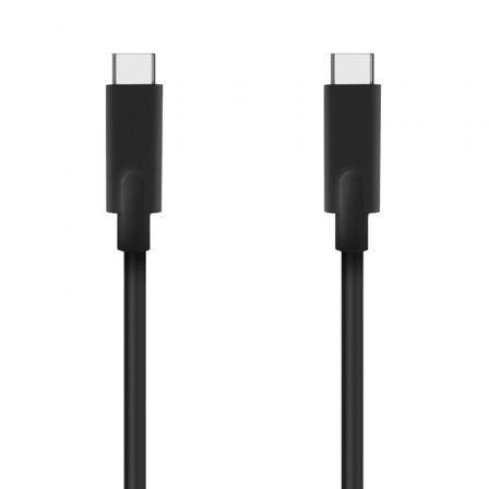 Cabo Aisens A107 - 0707 USB 3.2 Type - C para Type - C 5GBPS, 3A, até 60W, transferência até 625Mbps, 5 metros, preto — Recondicionado