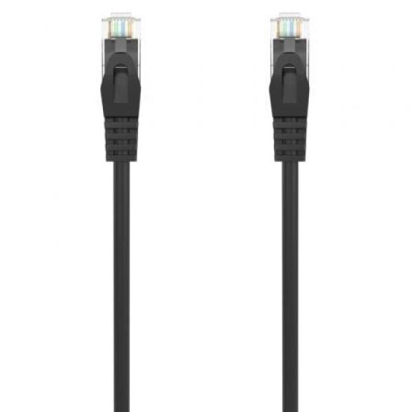 Cabo de Rede Aisens AWG24 UTP Aisens A145 - 0587 Cat.6A Lszh 1m Preto — Recondicionado