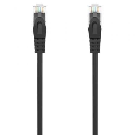 Cabo de Rede Aisens AWG24 UTP Aisens A145 - 0587 Cat.6A Lszh 1m Preto — Recondicionado