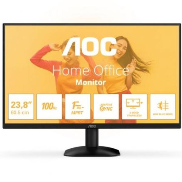 Monitor AOC 24B35HM2 24" Full HD VA 120 Hz 300 cd/m² 1 ms HDMI VGA Preto