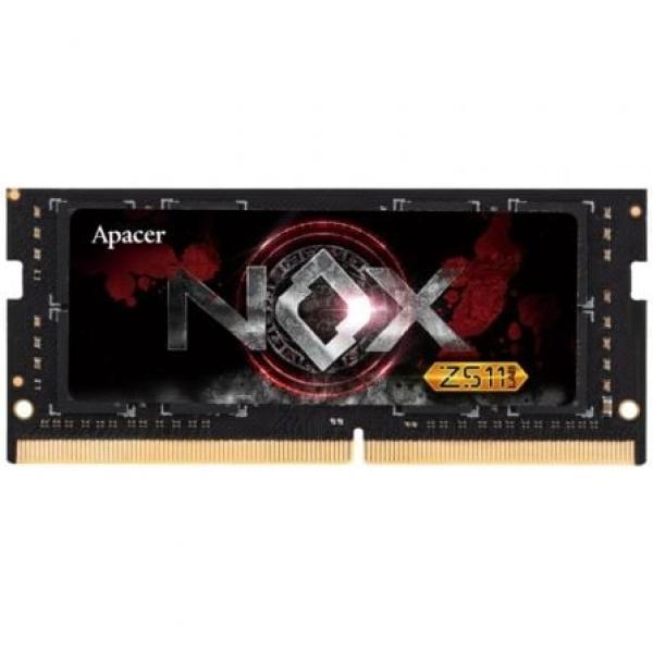 Memória RAM Apacer NOX 16GB DDR4 3200MHz 1.2V CL20 SODIMM