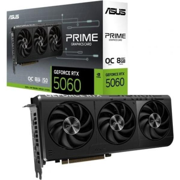 Placa Gráfica Asus Prime RTX 5060 OC Edition 8GB GDDR7