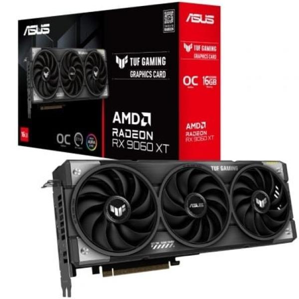 Placa Gráfica Asus TUF Gaming Radeon RX 9060 XT OC 16GB GDDR6