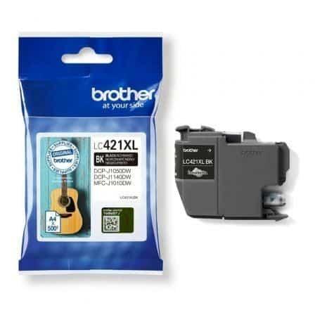 Tinteiro Original Brother LC421XLBL Alta Capacidade Preto (Recondicionado)
