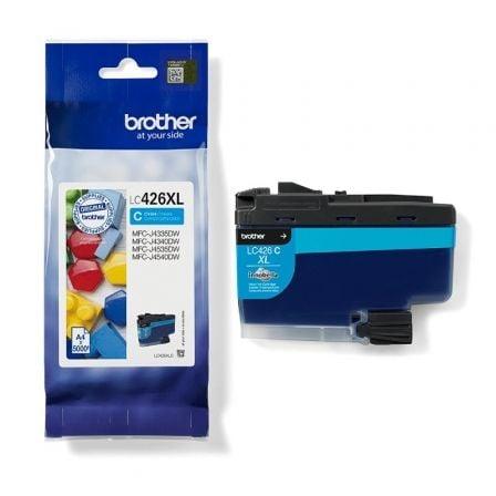 Tinteiro Original Brother LC - 426 XL Alta Capacidade Ciano (Recondicionado)