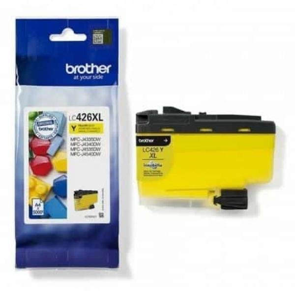Tinteiro Original Brother LC - 426 XL Alta Capacidade Amarelo — Recondicionado