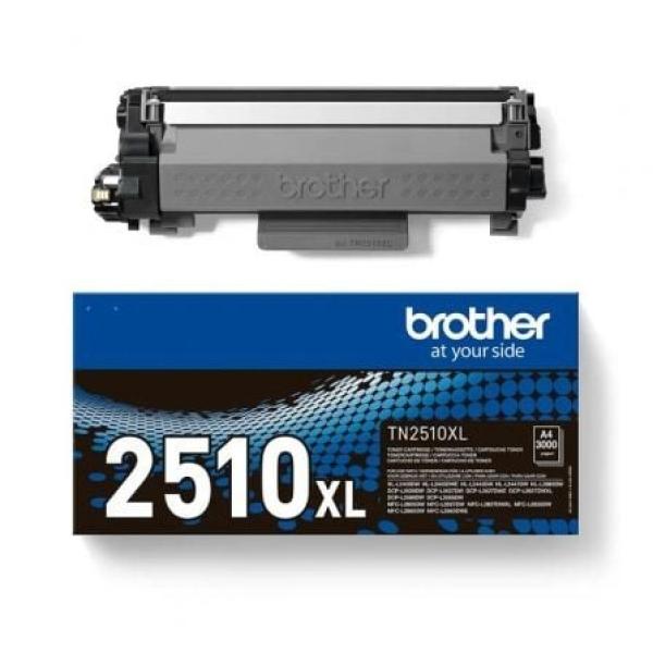 Toner Original Brother TN - 2510XL Preto 3000 Pág