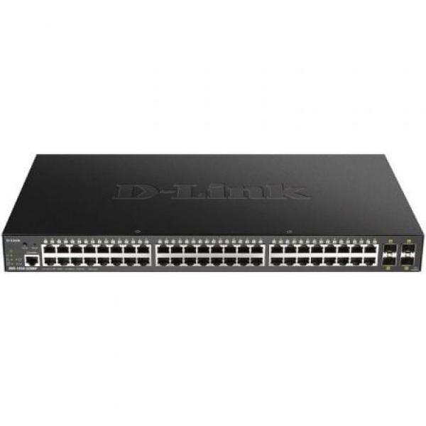 Switch Gestionável D - Link Smart DGS - 1250 - 52XMP 52 Portas RJ45 10/100/1000 PoE/SFP — Recondicionado