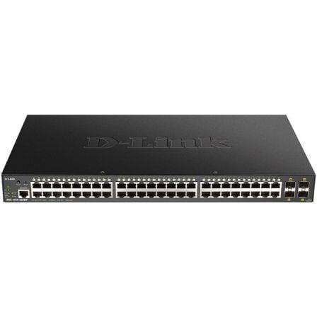Switch Gestionável D - Link Smart DGS - 1250 - 52XMP 52 Portas RJ45 10/100/1000 PoE/SFP — Recondicionado