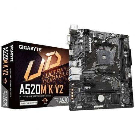 Motherboard Gigabyte A520M K V2 Socket AM4 — Recondicionada
