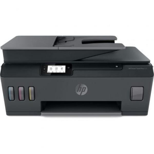 Impressora Multifunçoes HP Recarregável Smart Tank Plus 655 WiFi Fax Preta