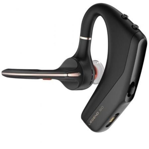 Auricular Profissional Poly Voyager Legend 50 - M UC com estojo de carga Bluetooth Preto