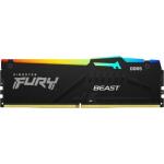 Memoria RAM Kingston FURY Beast RGB 8GB DDR5 6000MHz 1.35V CL36 DIMM